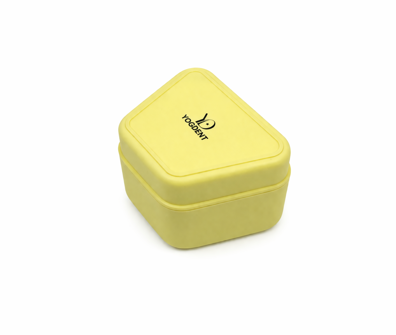 Denture box With Mesh (Set of 10) - Yellow Colour